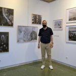 Javier Gómez en la exposición Mundart Madrid Project 2021